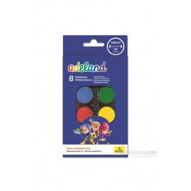 Adeland Suluboya 8 Renk (24mm)