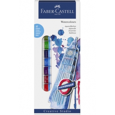 Faber-Castell Tüp SuluBoya 12 renk 12 ml tüp
