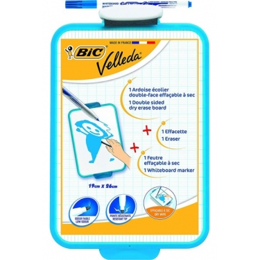 Bic Mini Beyaz Yazı Tahtası 1218 + Kalem 1721 + Silgi