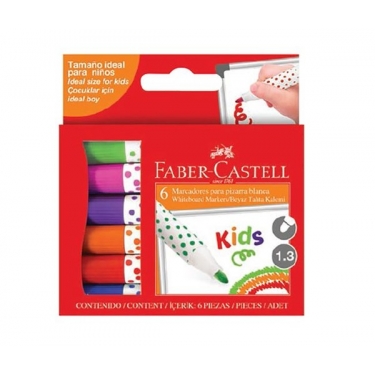 Faber Castell Kids Tahta Kalemi 6Lı 