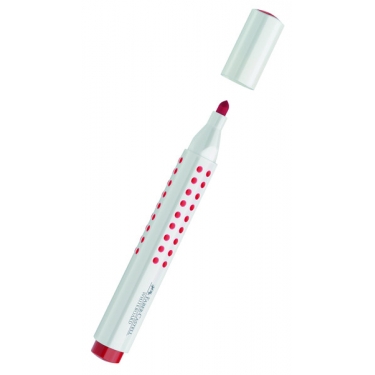 Faber-Castell Grip Beyaz Tahta Kalemi, Kirmizi - 5050158321