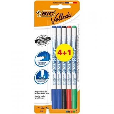 Bic Velleda 1721 Çocuk Tahta Kalem 4+1