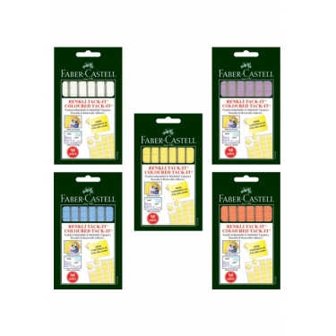 Faber-Castell Tack-it Karışık Renk 50gr.