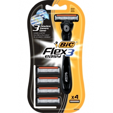 BIC Flex Hybrid Tıraş Makinesi / 4+1 Yedek Kartuşlu