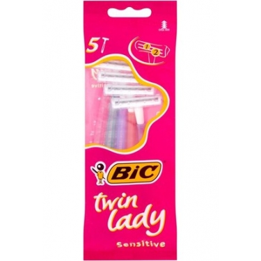 BIC Twin Lady 5’li Poşet