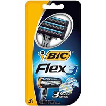 Bic Flex3 Tıraş Bıçağı 3 Bıçak 3 Makine