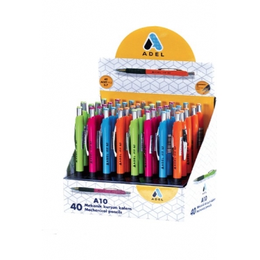 Adel A10 Versatil Kalem 0.7 40 Lı ( 1 Stand 40 Adet) 4012010001