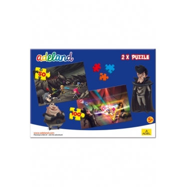 Adeland 2X1 Puzzle 2, 50 Ve 100 Parça