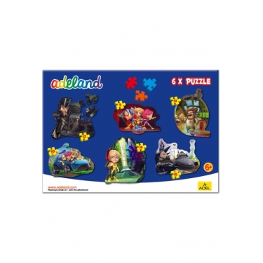 Adeland 6 In 1 Puzzle
