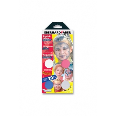 Ebeehard Faber 4 Renk Yüz Boyama Seti(Girly)