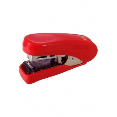 Max  Midiflat Zımba Hd10Fs Açık Kırmızı Aynı Anda 20 Sayfa Zımbalama