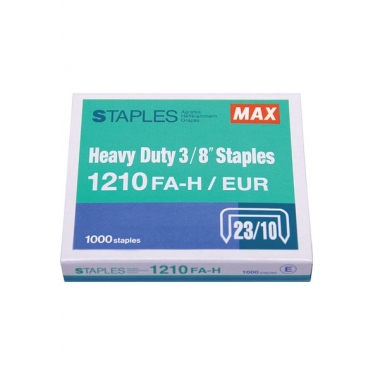 Max 1210 Fa-h 23/10 Zımba Teli (30-70SF), 1000 adet, 11.5 mm x 10 mm